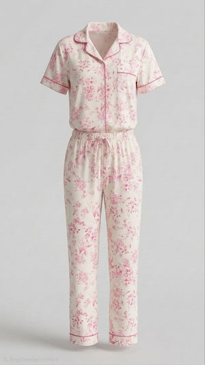 Lina Cotton Pajama Set - Lina Homewear