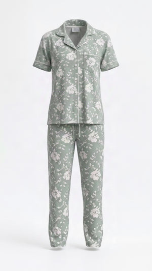 Flora Pajama Set - Lina Homewear