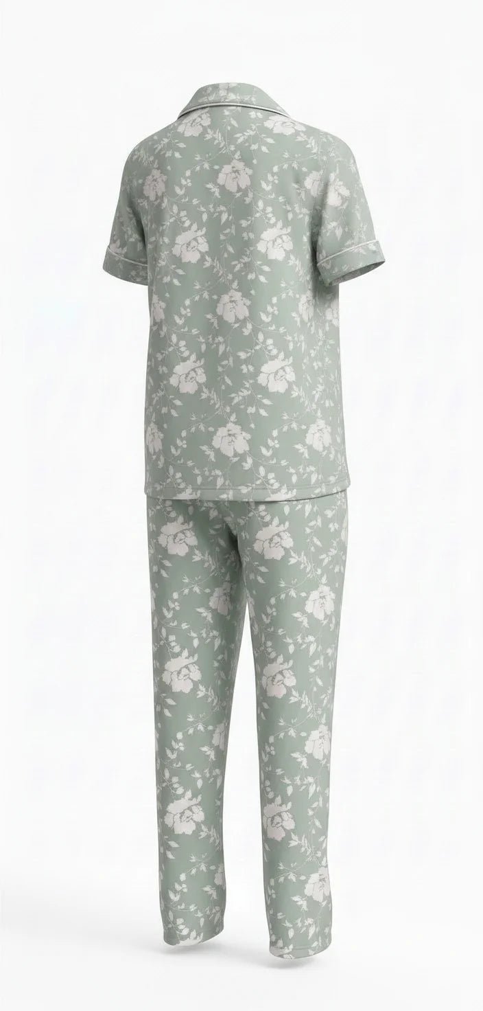 Flora Pajama Set - Lina Homewear