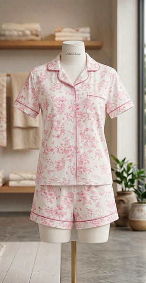 Lina Cotton Pajama Set - Lina Homewear