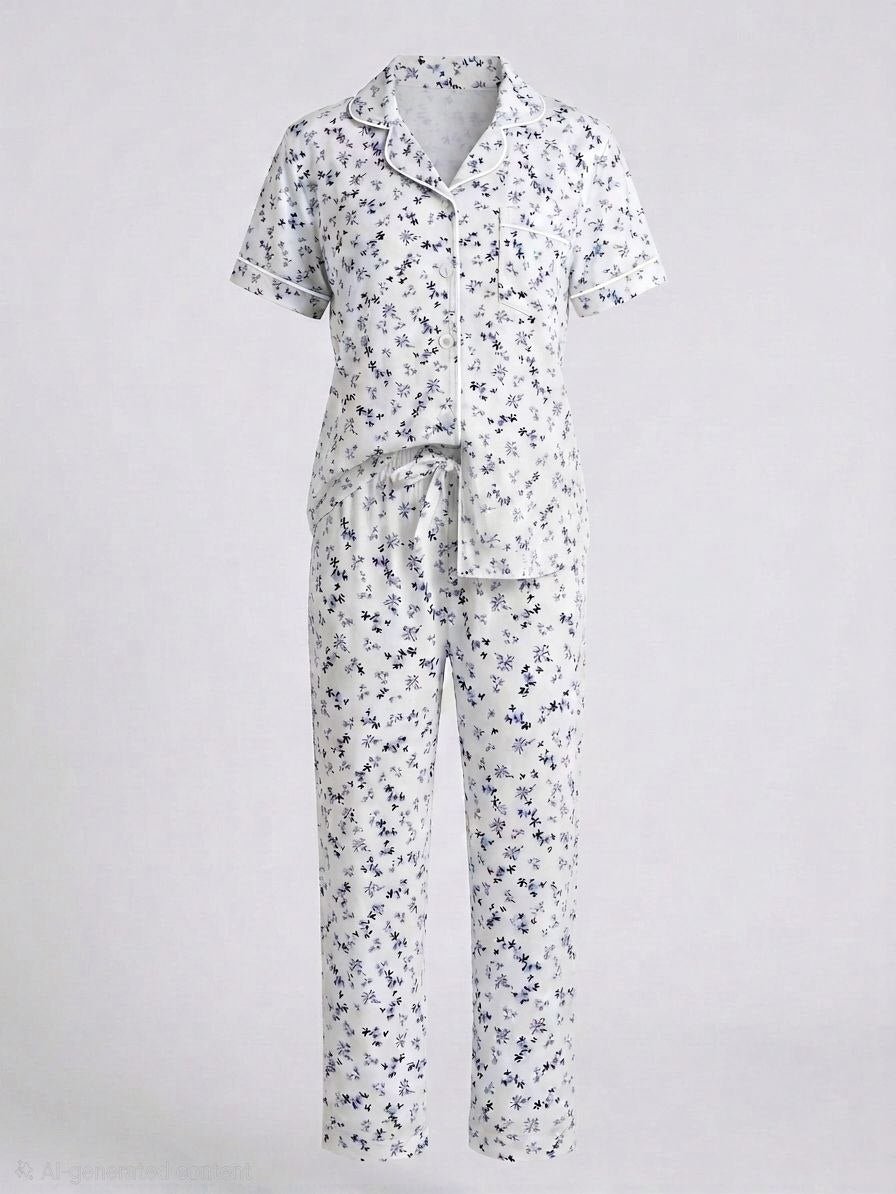 Lina Cotton Pajama Set - Lina Homewear
