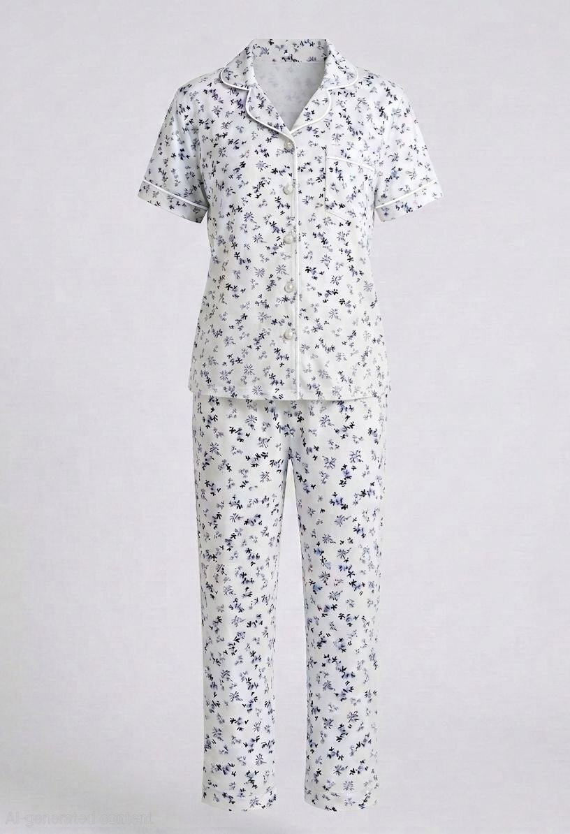 Lina Cotton Pajama Set - Lina Homewear