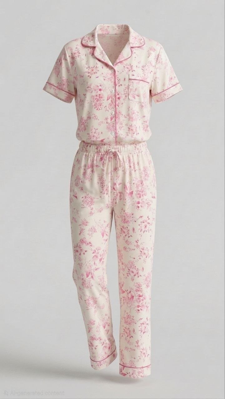 Lina Cotton Pajama Set - Lina Homewear
