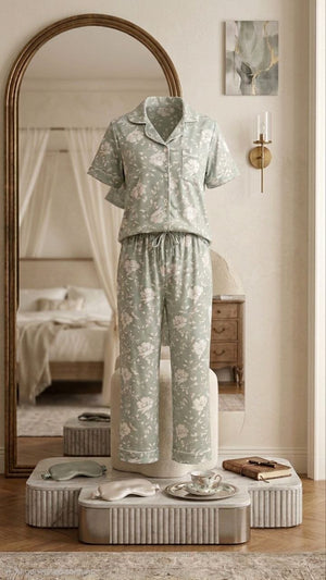Lina Cotton Pajama Set - Lina Homewear