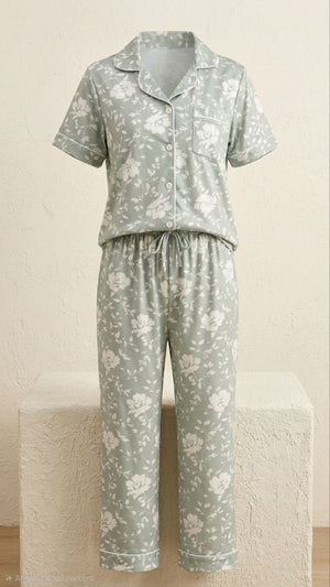 Lina Cotton Pajama Set - Lina Homewear