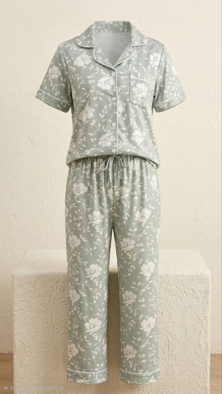 Lina Cotton Pajama Set - Lina Homewear