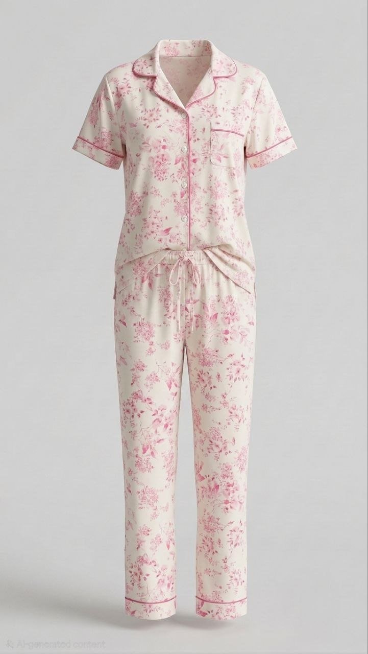Lina Cotton Pajama Set - Lina Homewear
