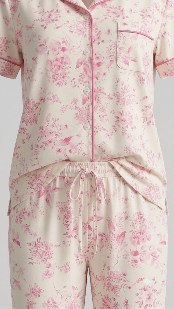 Lina Cotton Pajama Set - Lina Homewear
