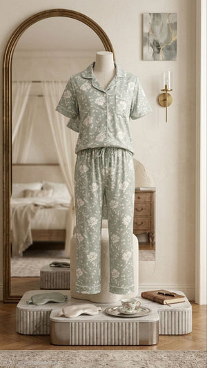 Lina Cotton Pajama Set - Lina Homewear