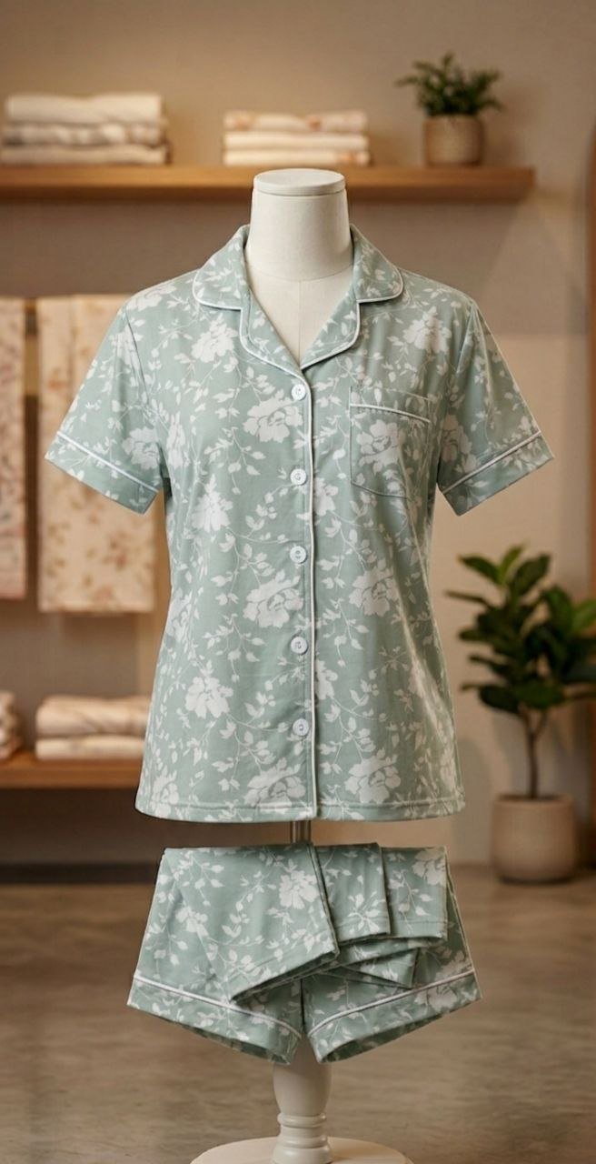 Lina Cotton Pajama Set - Lina Homewear