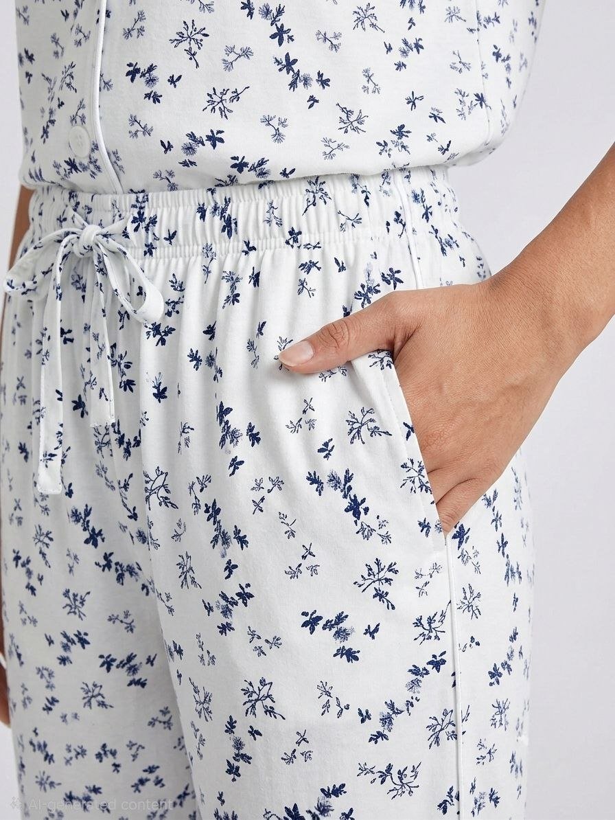 Lina Cotton Pajama Set - Lina Homewear