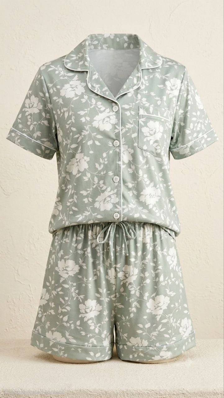 Lina Cotton Pajama Set - Lina Homewear