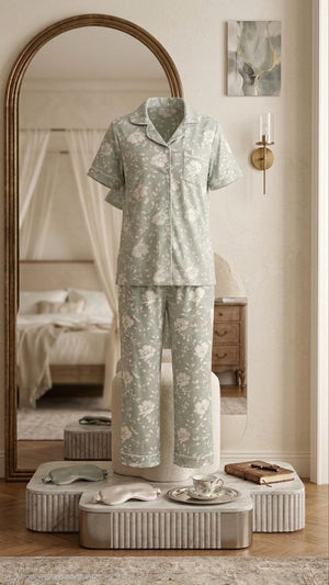 Lina Cotton Pajama Set - Lina Homewear