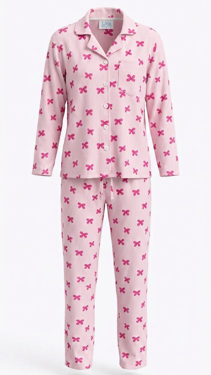 Pinky Pajama Set - Lina Homewear