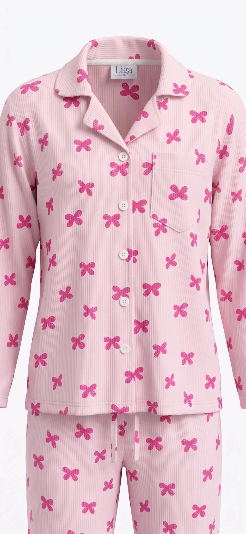 Pinky Pajama Set - Lina Homewear