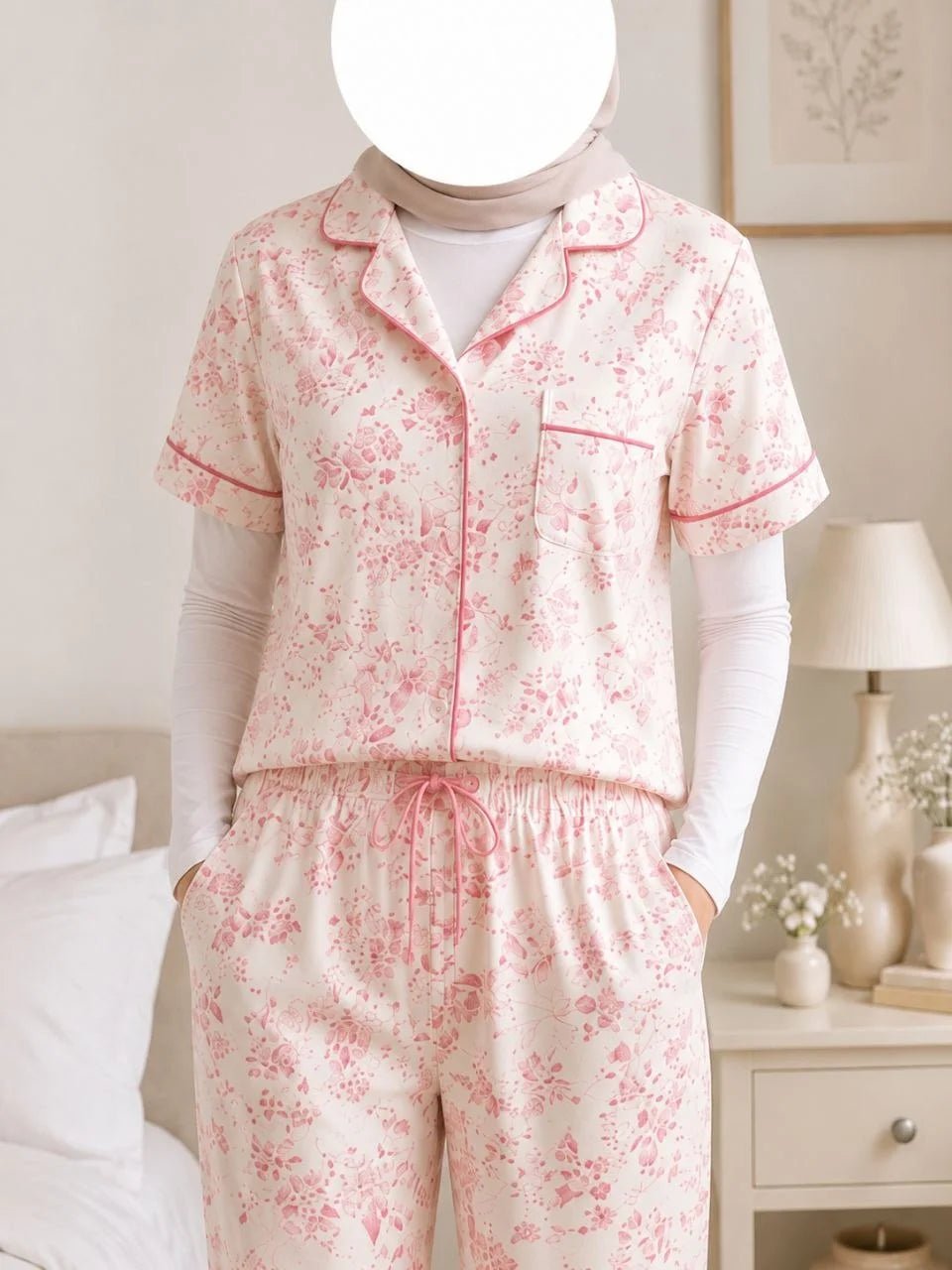 Rose Pajama Set - Lina Homewear