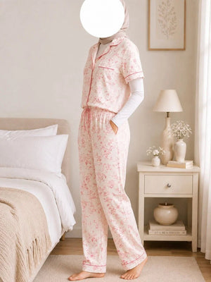 Rose Pajama Set - Lina Homewear
