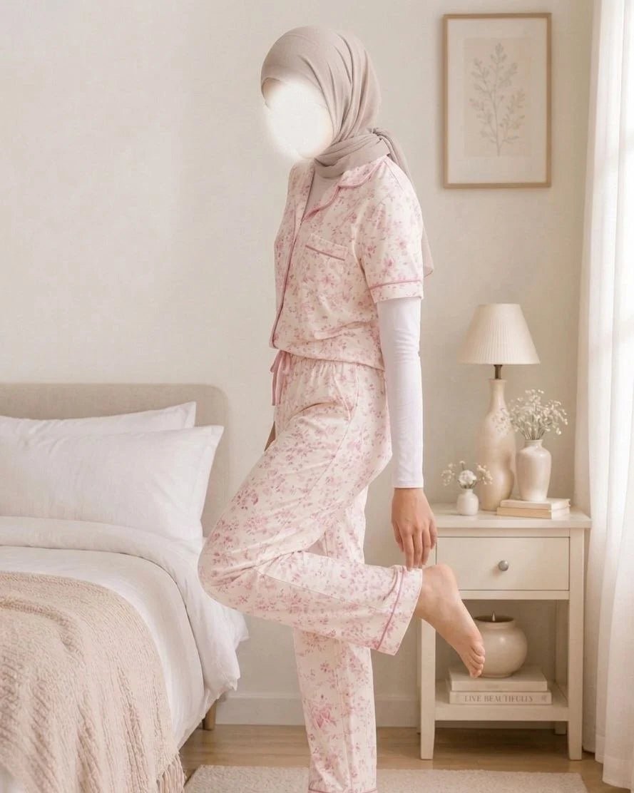 Rose Pajama Set - Lina Homewear